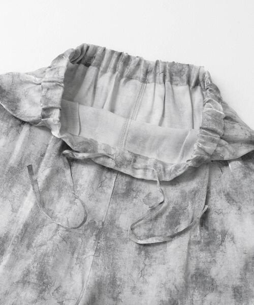 EKAL（エカル）の「プリントイージーパンツ（その他パンツ・レディース・グレー/ダークグレー・ONE）」の9枚目の写真