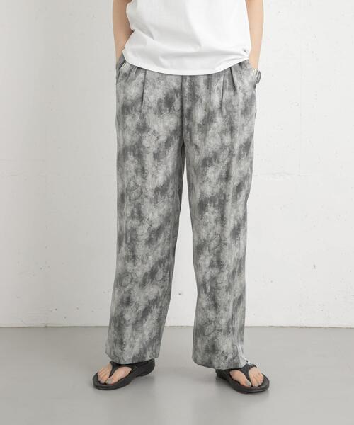EKAL（エカル）の「プリントイージーパンツ（その他パンツ・レディース・グレー/ダークグレー・ONE）」の14枚目の写真