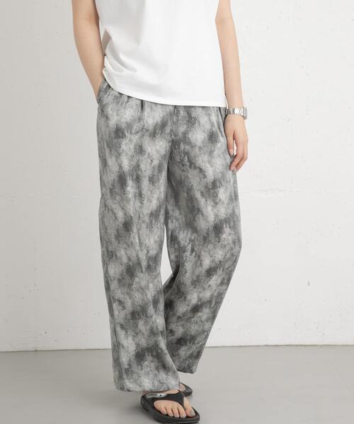EKAL（エカル）の「プリントイージーパンツ（その他パンツ・レディース・グレー/ダークグレー・ONE）」の15枚目の写真