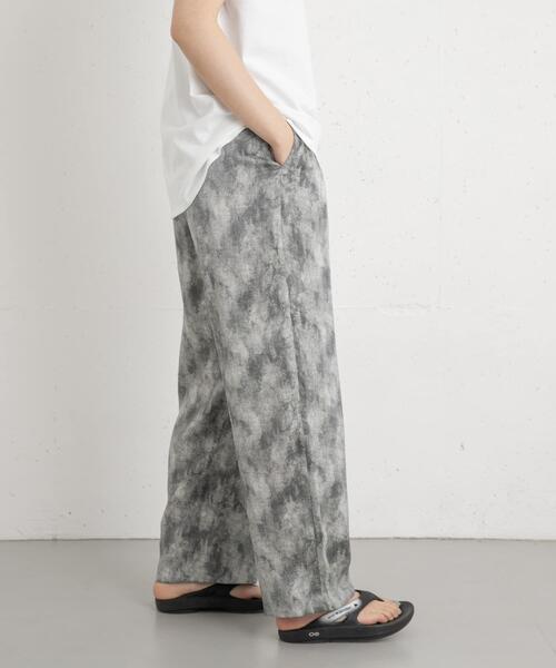 EKAL（エカル）の「プリントイージーパンツ（その他パンツ・レディース・グレー/ダークグレー・ONE）」の16枚目の写真