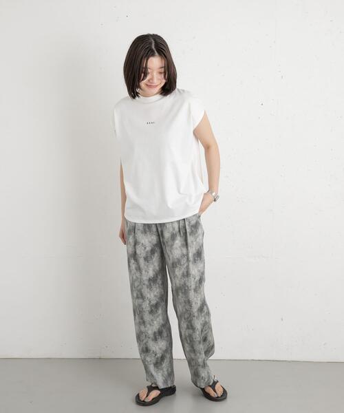 EKAL（エカル）の「プリントイージーパンツ（その他パンツ・レディース・グレー/ダークグレー・ONE）」の18枚目の写真