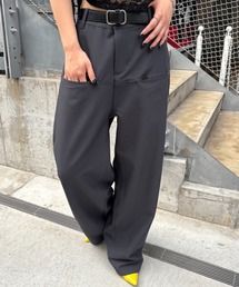 WHO'S WHO gallery | 【低身長・高身長対応/3サイズ】スラッシュポケットスラックス(スラックス)