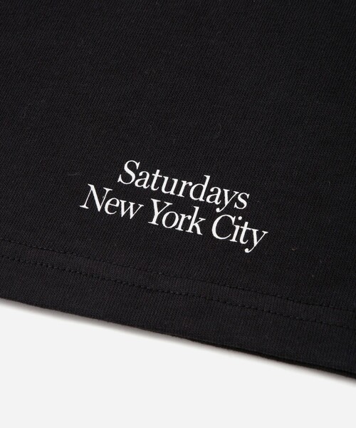 Saturdays NYC（サタデーズ ニューヨークシティ ）の「Crosby Standard SS Tee（Tシャツ/カットソー・メンズ・ホワイト/ブラック・L/M/S/XL/X-SMALL）」の13枚目の写真