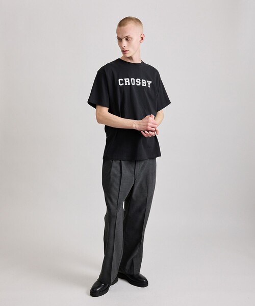 Saturdays NYC（サタデーズ ニューヨークシティ ）の「Crosby Standard SS Tee（Tシャツ/カットソー・メンズ・ホワイト/ブラック・L/M/S/XL/X-SMALL）」の5枚目の写真