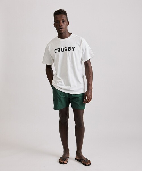 Saturdays NYC（サタデーズ ニューヨークシティ ）の「Crosby Standard SS Tee（Tシャツ/カットソー・メンズ・ホワイト/ブラック・L/M/S/XL/X-SMALL）」の6枚目の写真