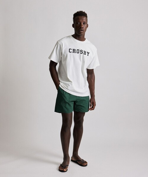 Saturdays NYC（サタデーズ ニューヨークシティ ）の「Crosby Standard SS Tee（Tシャツ/カットソー・メンズ・ホワイト/ブラック・L/M/S/XL/X-SMALL）」の7枚目の写真