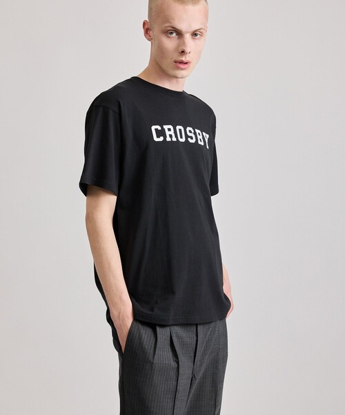 Saturdays NYC（サタデーズ ニューヨークシティ ）の「Crosby Standard SS Tee（Tシャツ/カットソー・メンズ・ホワイト/ブラック・L/M/S/XL/X-SMALL）」の9枚目の写真