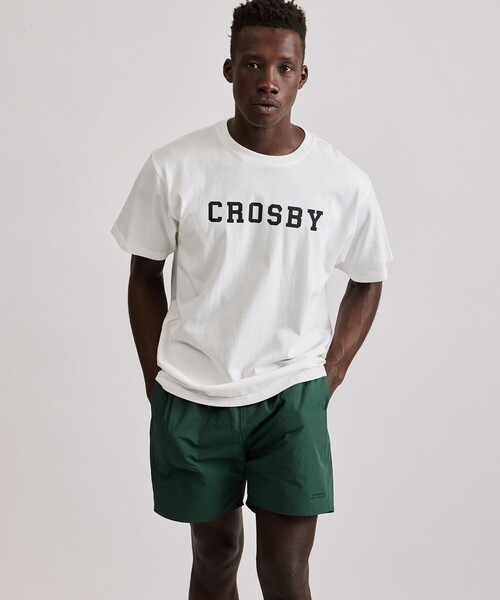 Saturdays NYC（サタデーズ ニューヨークシティ ）の「Crosby Standard SS Tee（Tシャツ/カットソー・メンズ・ホワイト/ブラック・L/M/S/XL/X-SMALL）」の2枚目の写真