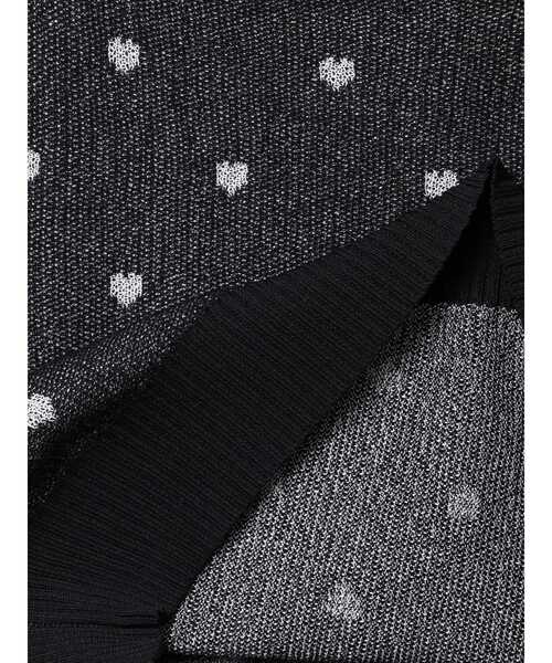 CALNAMUR（カルナムール）の「ハートジャガードコンパクトニット（Tシャツ/カットソー・レディース・レッド/グレー/ブラック・FREE）」の11枚目の写真