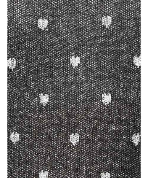 CALNAMUR（カルナムール）の「ハートジャガードコンパクトニット（Tシャツ/カットソー・レディース・レッド/グレー/ブラック・FREE）」の15枚目の写真