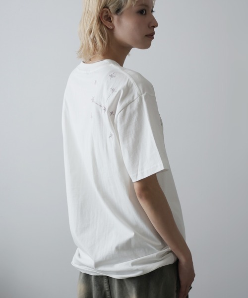 Ulysses（ユリシス）の「エンブロイダリーロゴデザインＴシャツ（Tシャツ/カットソー・レディース・ホワイト・L/M）」の16枚目の写真