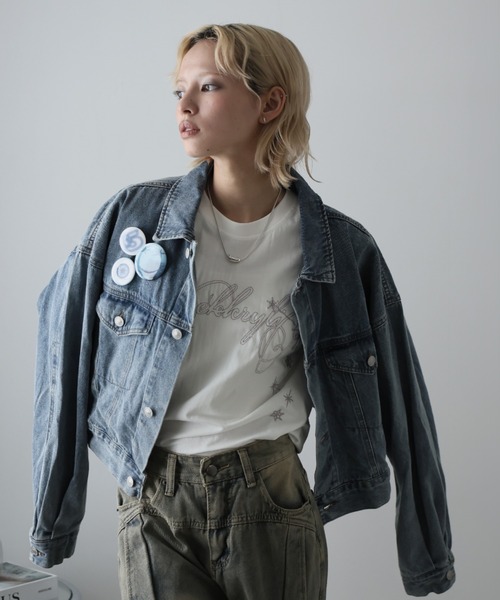 Ulysses（ユリシス）の「エンブロイダリーロゴデザインＴシャツ（Tシャツ/カットソー・レディース・ホワイト・L/M）」の21枚目の写真