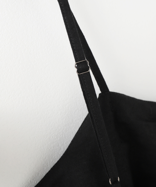 JOURNAL STANDARD relume（ジャーナルスタンダード　レリューム）の「【手洗い可能】着回し力抜群◎リネンコットンタックキャミワンピース（ワンピース・レディース・ブラウン/ブラック・FREE）」の18枚目の写真