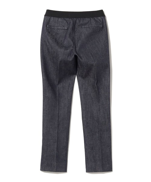 EFFE BEAMS(エッフェビームス)の「M・fil / デニム コンフォートパンツ ロング(デニムパンツ・レディース・インディゴブルー・36/40/38)」の4枚目の写真