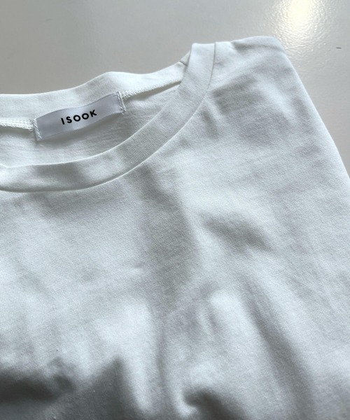 ISOOK（アイスー）の「ニットベスト＆ノースリーブTシャツセット (chiica original) / 2点セット サマーニット シアーニット タンクトップ 夏（ベスト・レディース・ブラック/ホワイト/ベージュ・FREE）」の20枚目の写真