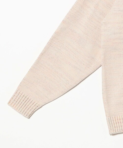 B:MING by BEAMS(ビーミングバイビームス)の「7ゲージ モールグラデーション クルー ニット(ユニセックス)(ニット/セーター・メンズ・ブラック/ホワイト系その他5・L/M/S/XL)」の9枚目の写真