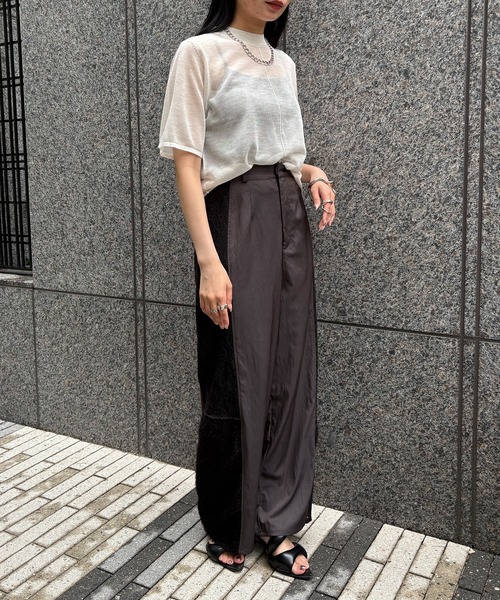 &g'aime(アンジェム)の「【&g'aime】バックデザインニット Back Design Knit(ニット/セーター・レディース・ブラック/キナリ/モカ・FREE)」の14枚目の写真