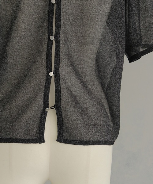 セール】【&g'aime】バックデザインニット Back Design Knit