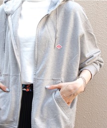 DANTON(_g)DANTON/_g@Wbvt[fB@ ZIP HOODIE@DT-C0407 CIN@iYj(p[J[)