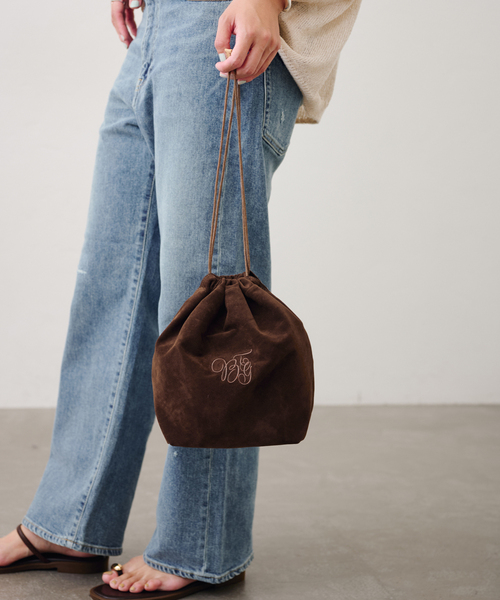 FRAMeWORK(フレームワーク)の「BETTER THAN GOOD ONE HANDLE TOTE BAG(トートバッグ・レディース・キャメル/スミクロ・FREE)」の15枚目の写真