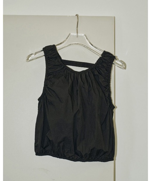 TODAYFUL（トゥデイフル）の「TODAYFUL Washer Balloon Tanktop 12420415（タンクトップ・レディース・ブラック/ブルー・FREE）」の5枚目の写真