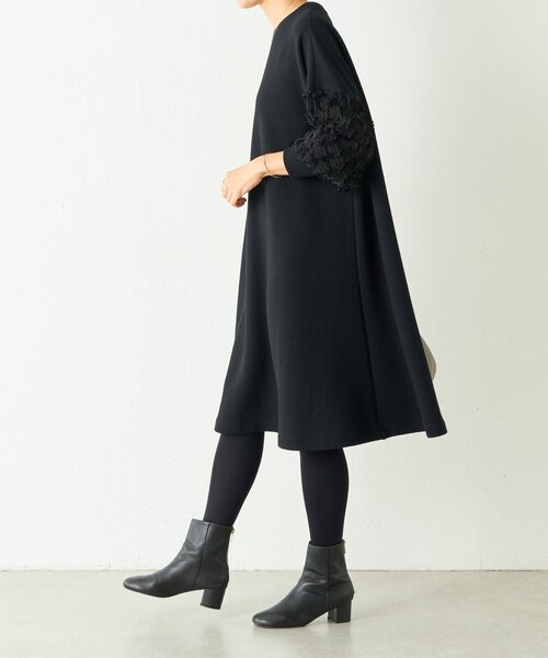 新品タグ付⭐︎ビアズリー　袖パフワンピース ビアズリー beardsley 袖パフワンピース 新品未使用✨ - メルカリ