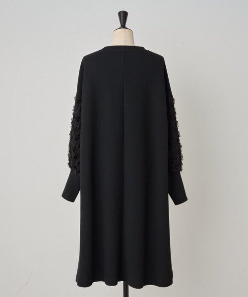 袖パフジャガードワンピース（ワンピース）｜BEARDSLEY（ビアズリー