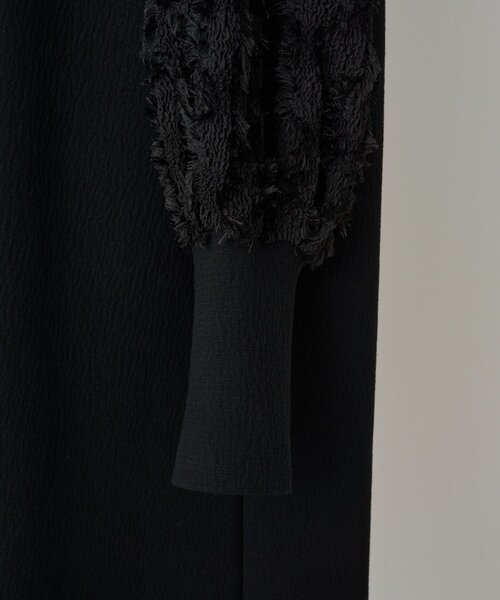 ⭐︎ビアズリー ⭐︎ ジャガード ワンピース サイズ1 BEARDSLEY ワンピース 袖パフジャガードワンピース : ZOZOTOWN