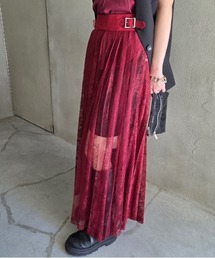 【完売品】Ameri Vintage レーススカートパンツ セール】LACE WRAP SKIRT WITH PANTS（その他パンツ）｜Ameri