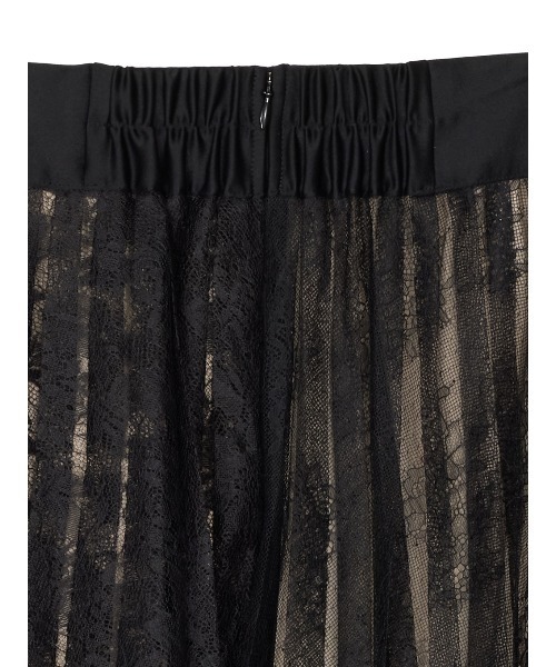 LAYERED LACE PLEATS SKIRT（スカート）｜Ameri（アメリ）の