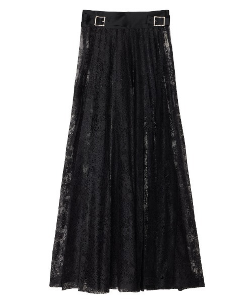 アメリヴィンテージ　LAYERED LACE PLEATS SKIRT LAYERED LACE PLEATS SKIRT（スカート）｜Ameri（アメリ）の