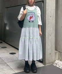 Candy Stripper | FRIGHTEN TANK ONE-PIECE(ワンピース)