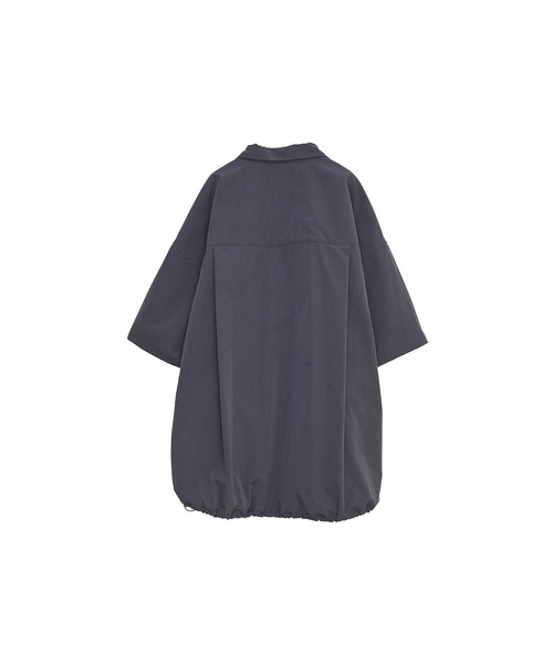 Nora Lily(ノラリリー)の「【Nora Lily】Drawcord Cubist S/S Pullover(シャツ/ブラウス・メンズ・ダークグレー/カーキ/アイボリー/パープル・FREE)」の19枚目の写真