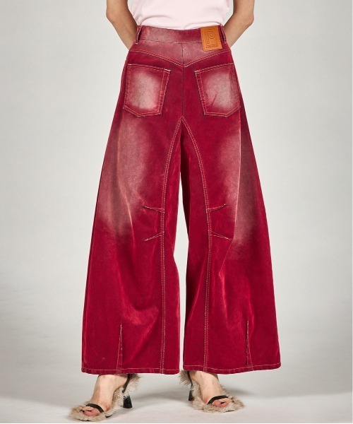 フロッキーデニムパンツ / Flocky Denim Pants（デニムパンツ）｜PRANK