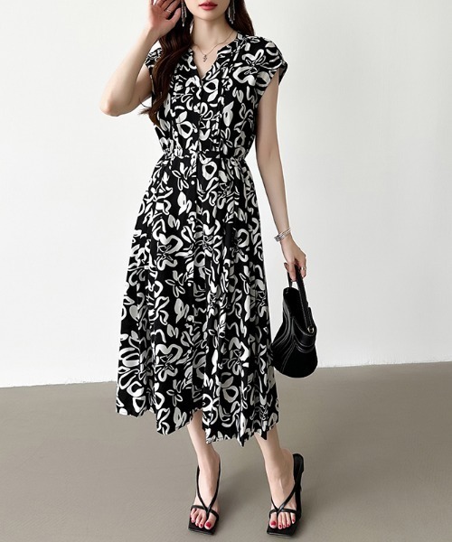 セール】大人の洗練された存在感 選べるデザイン フレンチスリーブ