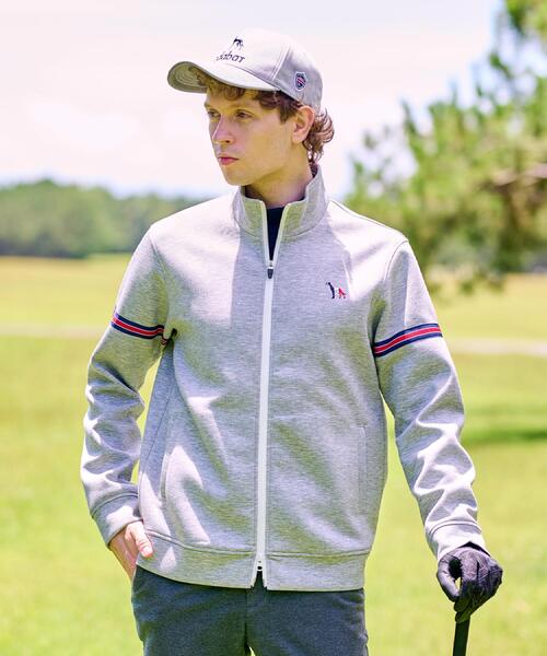 新レーベル ADABAT NAVY】ライトスムーストラックブルゾン（ブルゾン