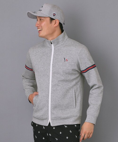 新レーベル ADABAT NAVY】ライトスムーストラックブルゾン（ブルゾン