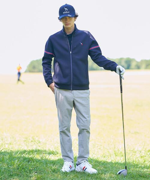 新レーベル ADABAT NAVY】ライトスムーストラックブルゾン（ブルゾン