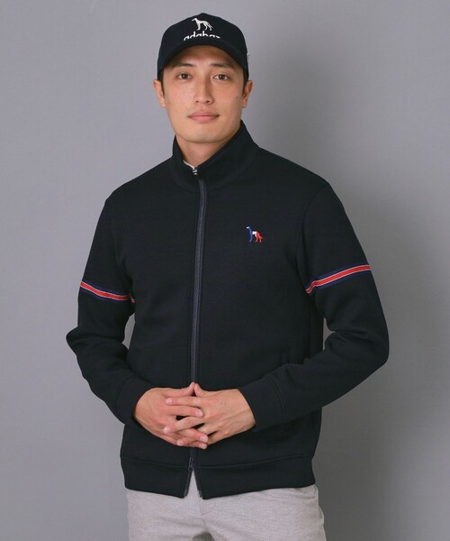 新レーベル ADABAT NAVY】ライトスムーストラックブルゾン（ブルゾン