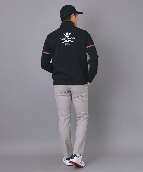 新レーベル ADABAT NAVY】ライトスムーストラックブルゾン（ブルゾン