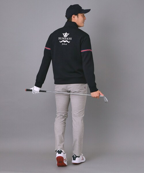 新レーベル ADABAT NAVY】ライトスムーストラックブルゾン（ブルゾン