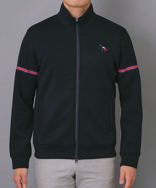 新レーベル ADABAT NAVY】ライトスムーストラックブルゾン（ブルゾン