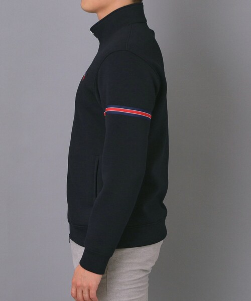 新レーベル ADABAT NAVY】ライトスムーストラックブルゾン（ブルゾン