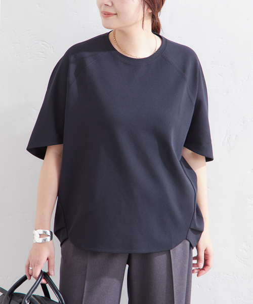 JOURNAL STANDARD（ジャーナルスタンダード）の「《追加3》【接触冷感】クールタッチ ORIGAMI Sleeveプルオーバー（Tシャツ/カットソー・レディース・ブラウン/ホワイト/ブラック・FREE）」の13枚目の写真