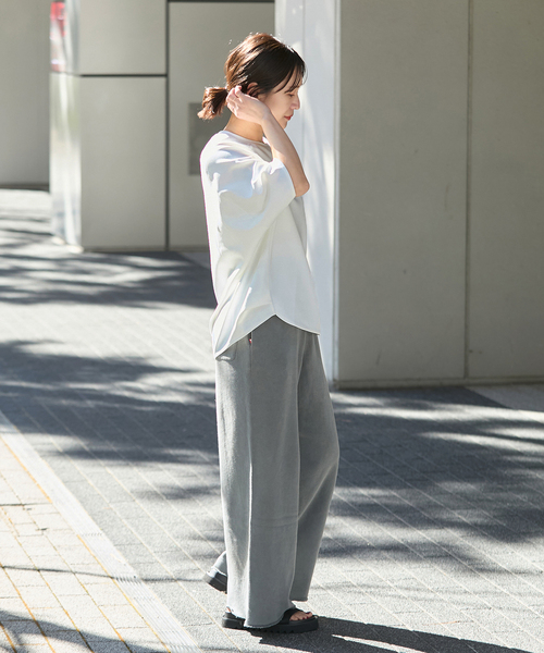 JOURNAL STANDARD（ジャーナルスタンダード）の「《追加3》【接触冷感】クールタッチ ORIGAMI Sleeveプルオーバー（Tシャツ/カットソー・レディース・ブラウン/ホワイト/ブラック・FREE）」の17枚目の写真
