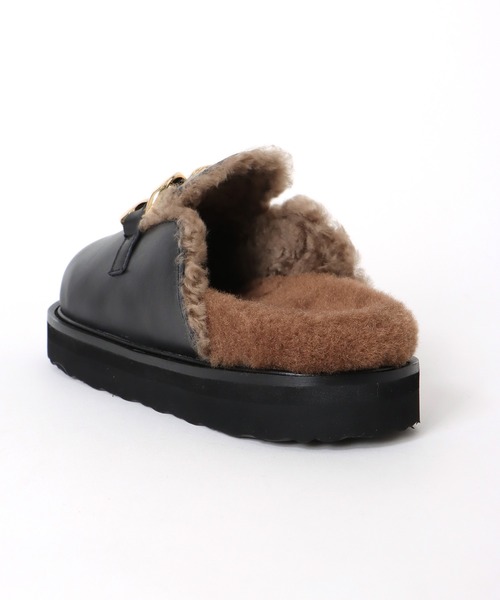 MOHI(モヒ)の「【MOHI/モヒ】チェーンファーサボ(スリッポン・レディース・ブラウン・39/37)」の11枚目の写真