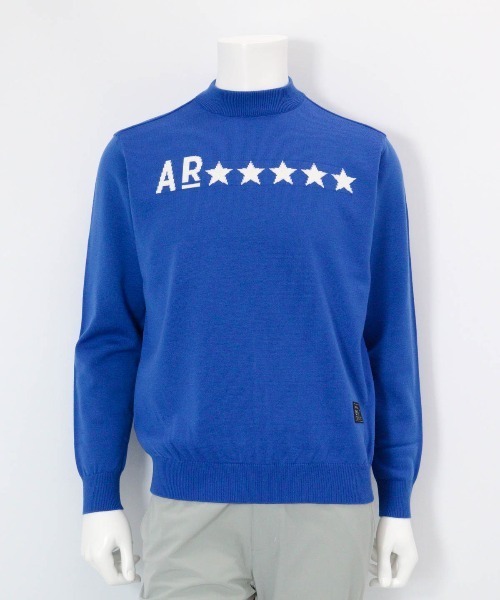 archivio(アルチビオ)の「<MENS>【メンズ】ウール混星ロゴニット(ニット/セーター・メンズ・ブラック/ブルー/ホワイト・L/M)」の3枚目の写真