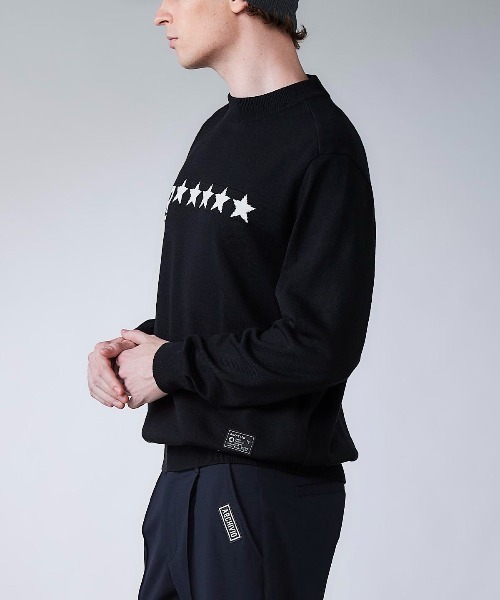 archivio(アルチビオ)の「<MENS>【メンズ】ウール混星ロゴニット(ニット/セーター・メンズ・ブラック/ブルー/ホワイト・L/M)」の8枚目の写真