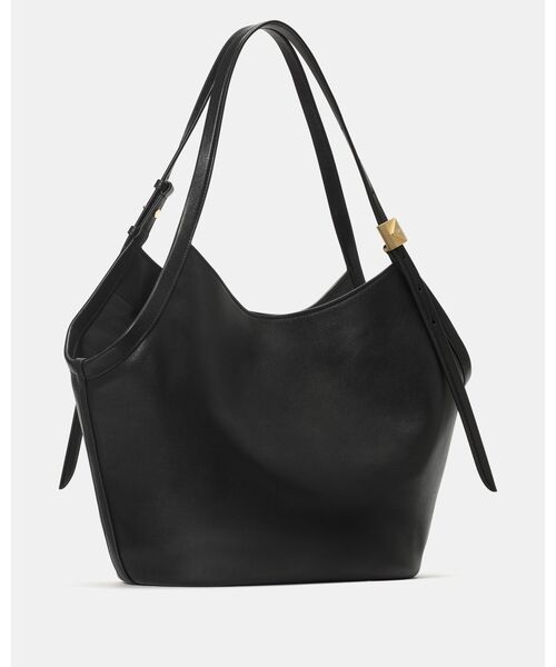 kate spade new york（ケイトスペード ニューヨーク）の「デコ チューリップ トート バッグ（トートバッグ・レディース・ブラック・ONESIZE）」の3枚目の写真