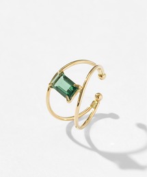 Jewel closet by L&Co.（ジュエルクローゼットバイエルアンドコー）の「K10 カラーストーン イヤーカフ（イヤーカフ）」